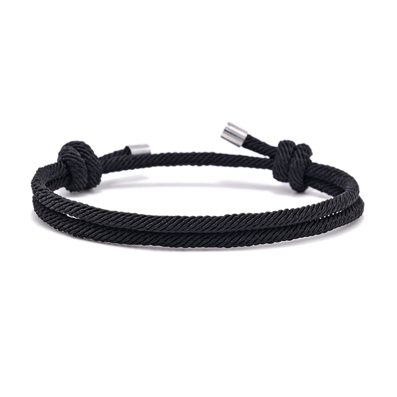 Vòng tay vải nam nữ LETIS VT84, lắc tay phong cách tùy chỉnh kích thước thắt rút cá tính chất liệu bền bĩ