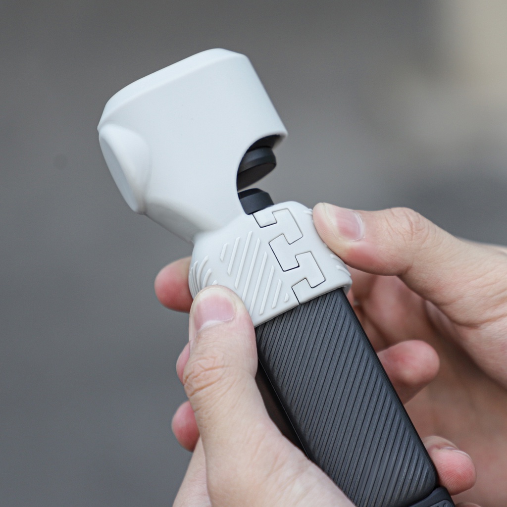 Nắp Đậy Ống Kính Máy Ảnh dji osmo pocket 3 Bằng Silicon Mềm Chống Rung
