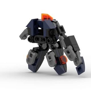 Đồ Chơi Lắp Ráp robot Cá Mập mecha moc mini