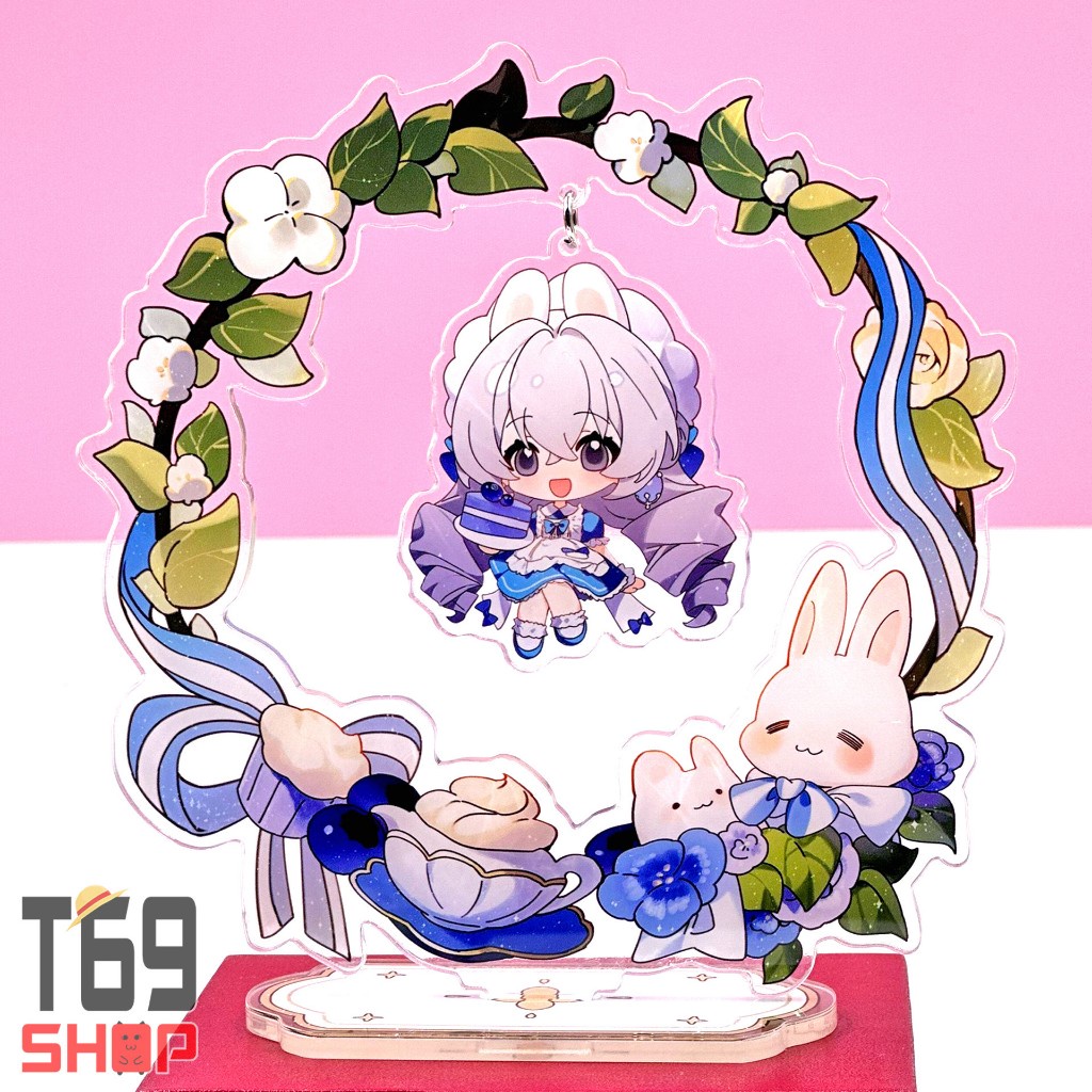 Mô hình Standee mica game Honkai Star Rail Stella Luocha Blade Bronya Seele Kafka Lunae Jing Yuan Himeko March 7th cute