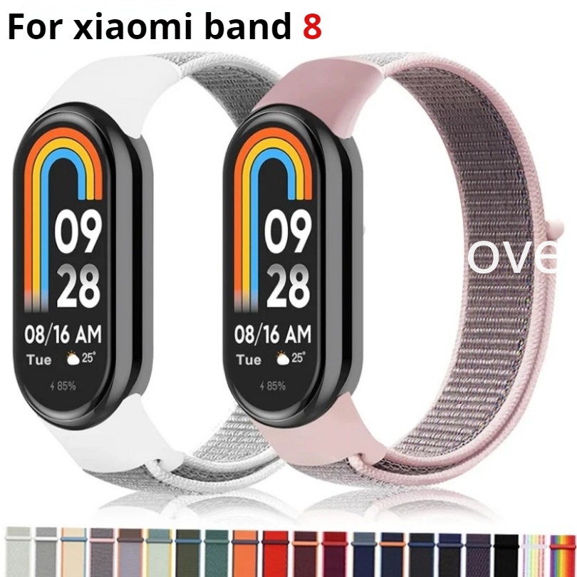 Dây Đeo nylon Thay Thế Cho Đồng Hồ Thông Minh xiaomi mi band 8 nfc mi band8