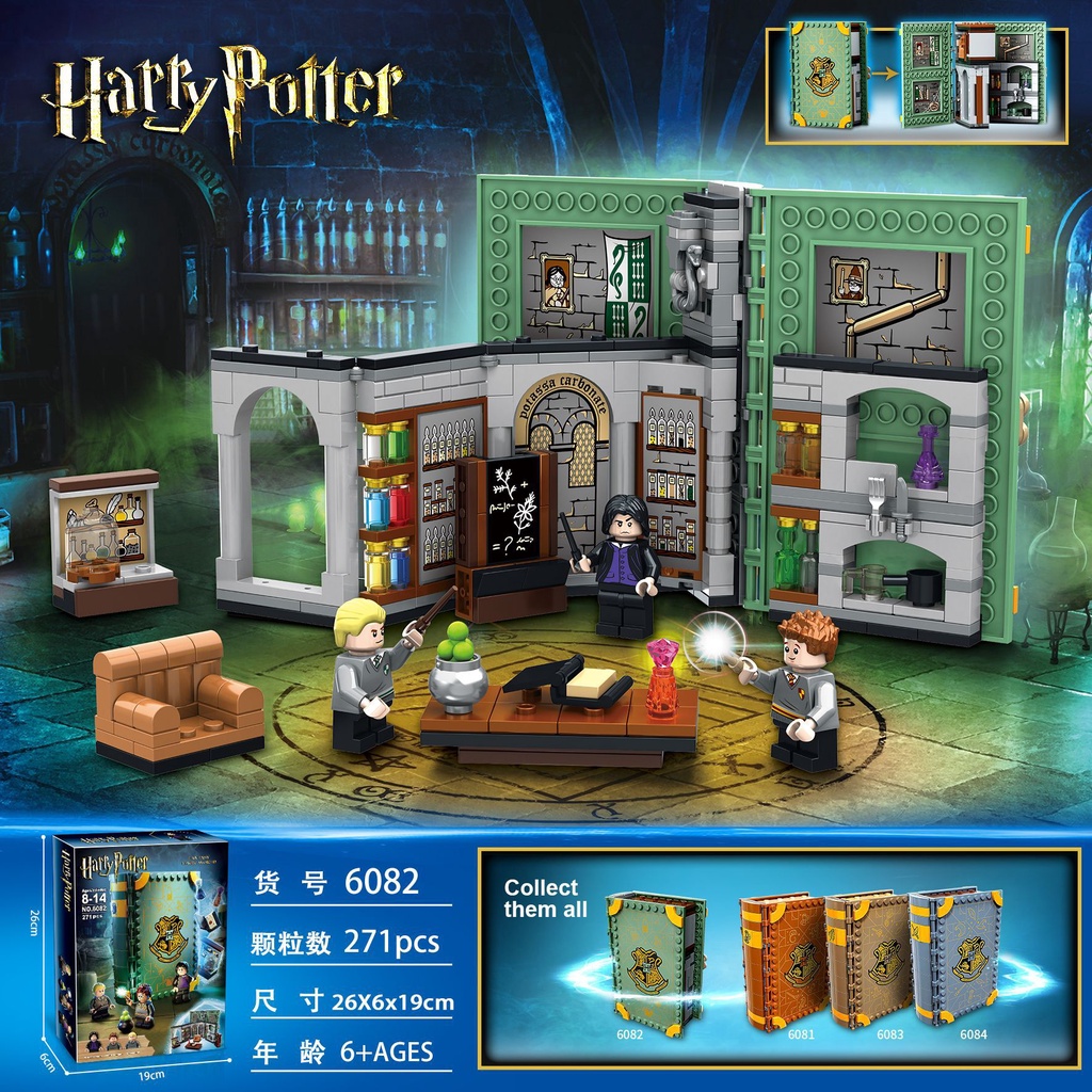 Harry potter Bộ Đồ Chơi Lắp Ráp Mô Hình 76382 76383 76384 76385 76386