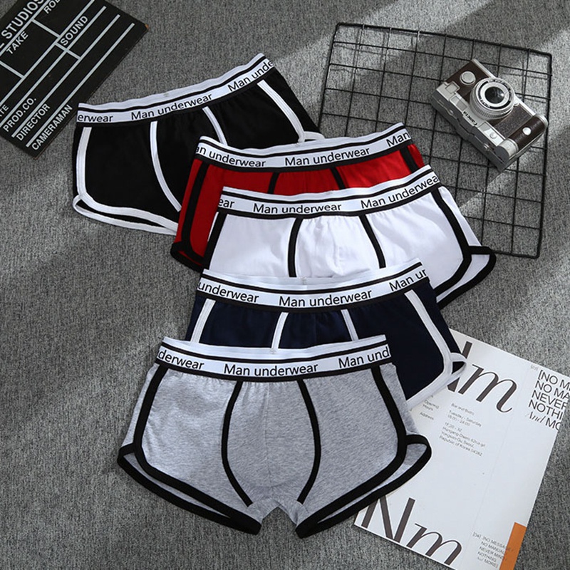 Quần Lót Boxer Thể Thao Thoáng Khí Thời Trang Cho Nam