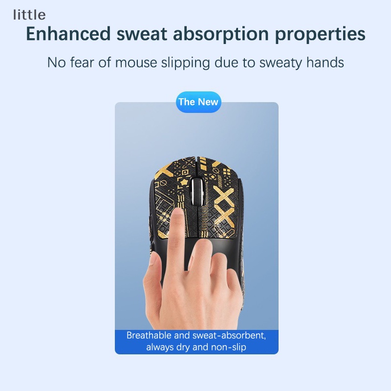 Vnlittle Băng Keo Dán Tay Cầm Chuột Không Dây Chống Trượt Chống Mồ Hôi Siêu Nhẹ Cho logitech g pro x