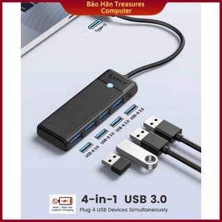 Bộ chia hub usb typec 1 ra 4 cổng usb 3.0 orico papw4a-c3 - hàng chính hãng