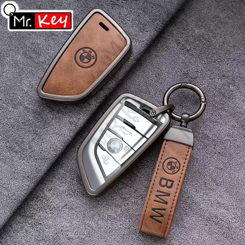 Bao Da Chìa Khóa Xe Hơi Bằng Hợp Kim Kẽm Cho bmw 3 4 5 series 320i 530i 550i f20 f21 f30 f31 f25 f01 f02