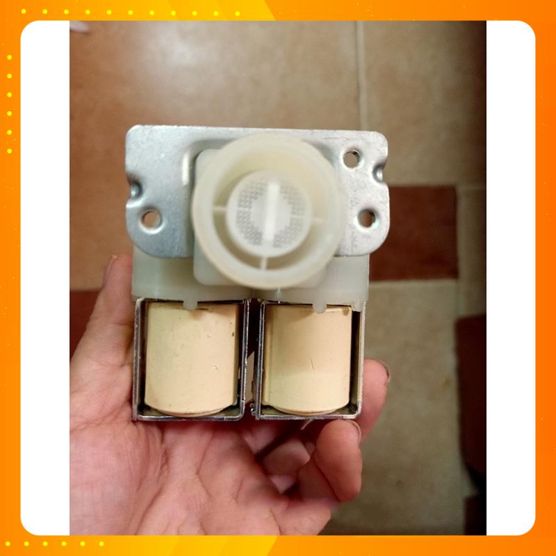 Van cấp đôi máy giặt LG Samsung 220V valve điện từ cấp nước mg sámung  hàng Mới