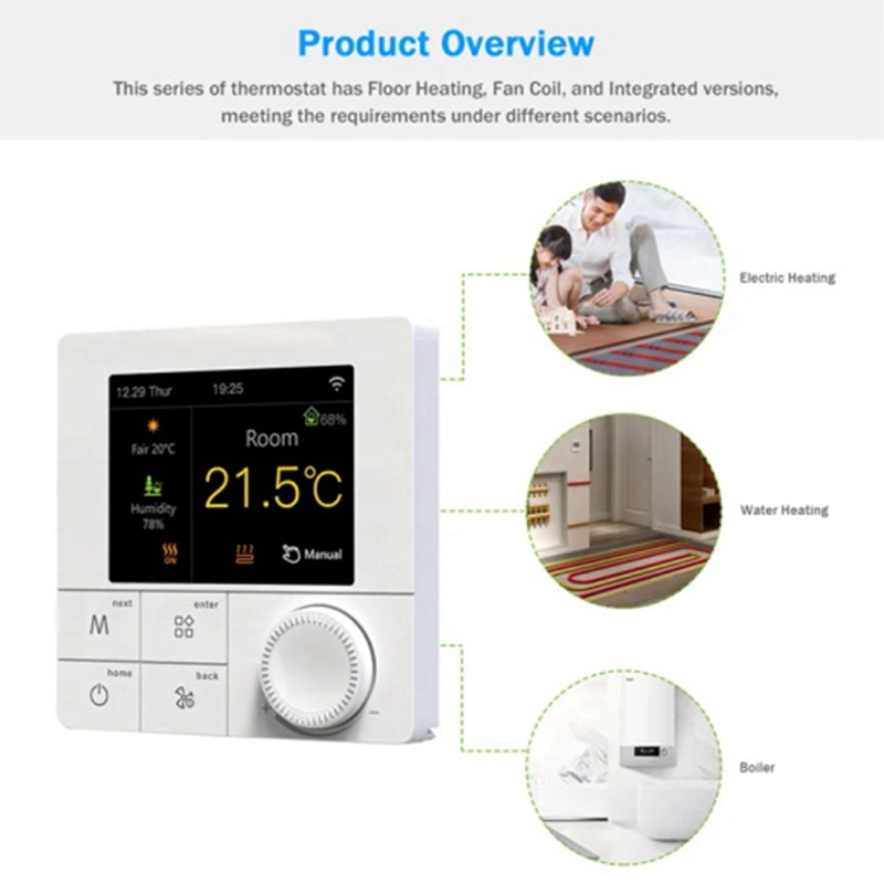 GOOGLE Tiffanya Thiết Bị Điều Khiển Nhiệt Độ Bằng Điện 220v Cho Gia Đình