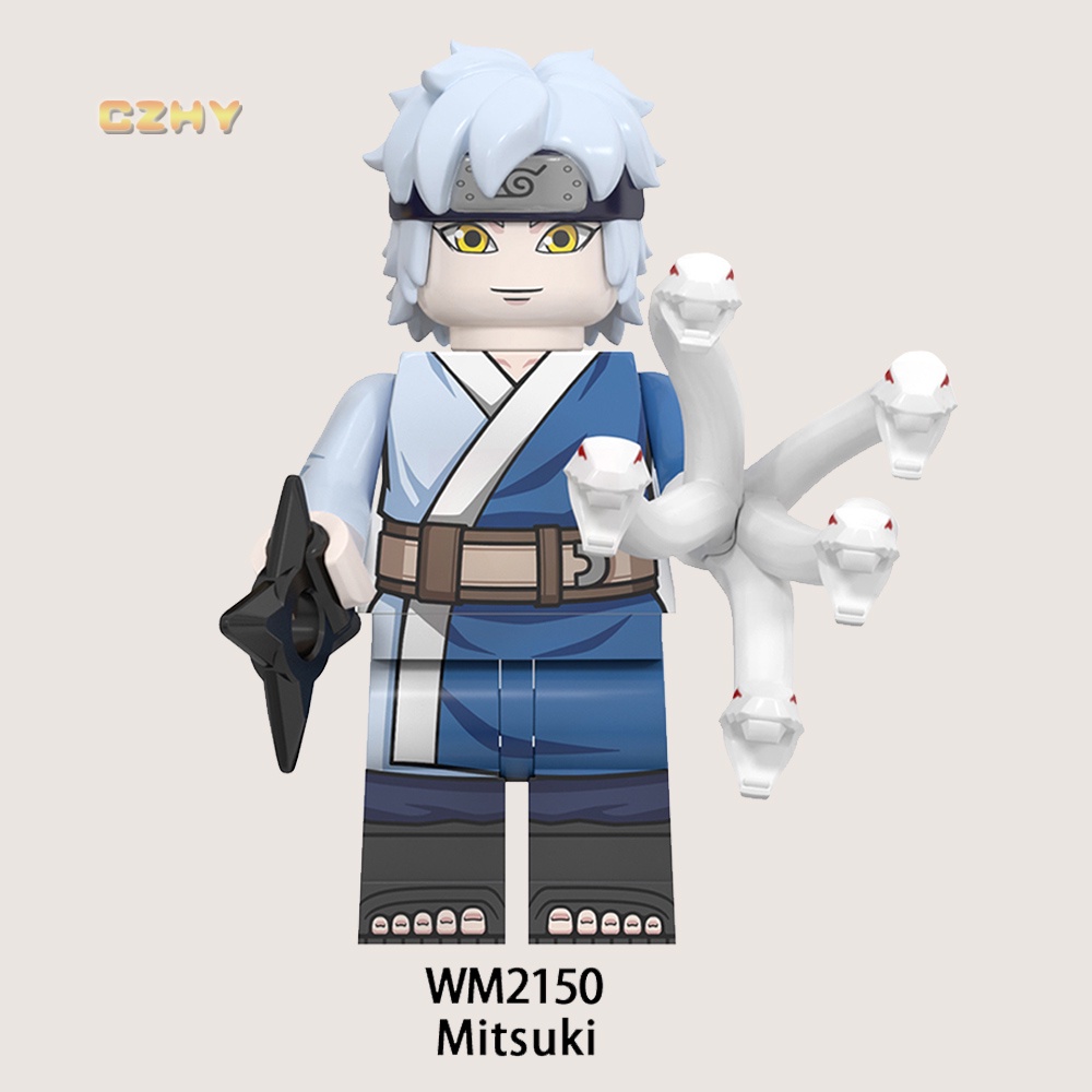 Mô Hình Nhân Vật sasuke Kaimaro uchiha itachi hohzuki suigetsu uzumaki wm6113 Bằng Nhựa