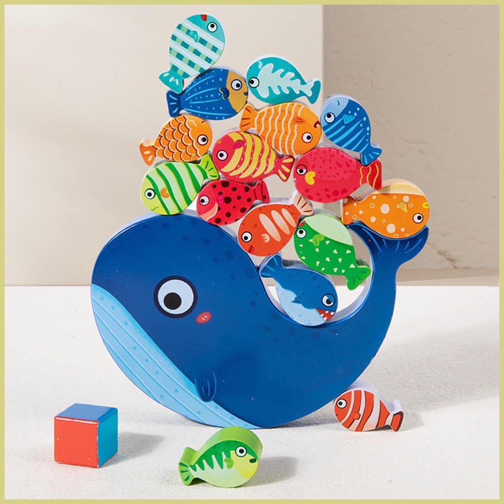 Đồ Chơi Khối Xếp Hình Động Vật Cân Bằng Đầy Màu Sắc Và Tương Tác Vui Nhộn Giáo Dục Cho Bé aseavn