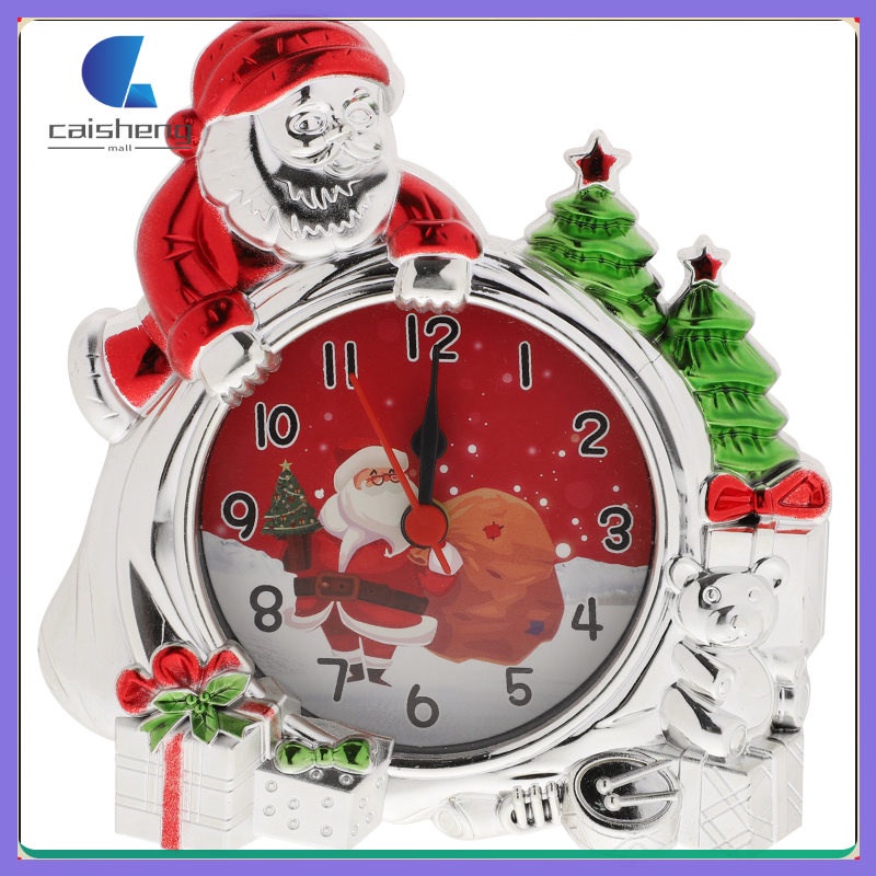 Snowman Đồng Hồ Báo Thức Để Bàn Trang Trí Giáng Sinh Kỳ Nghỉ Số Sang Trọng Làm Quà Tặng Cho Trẻ Em