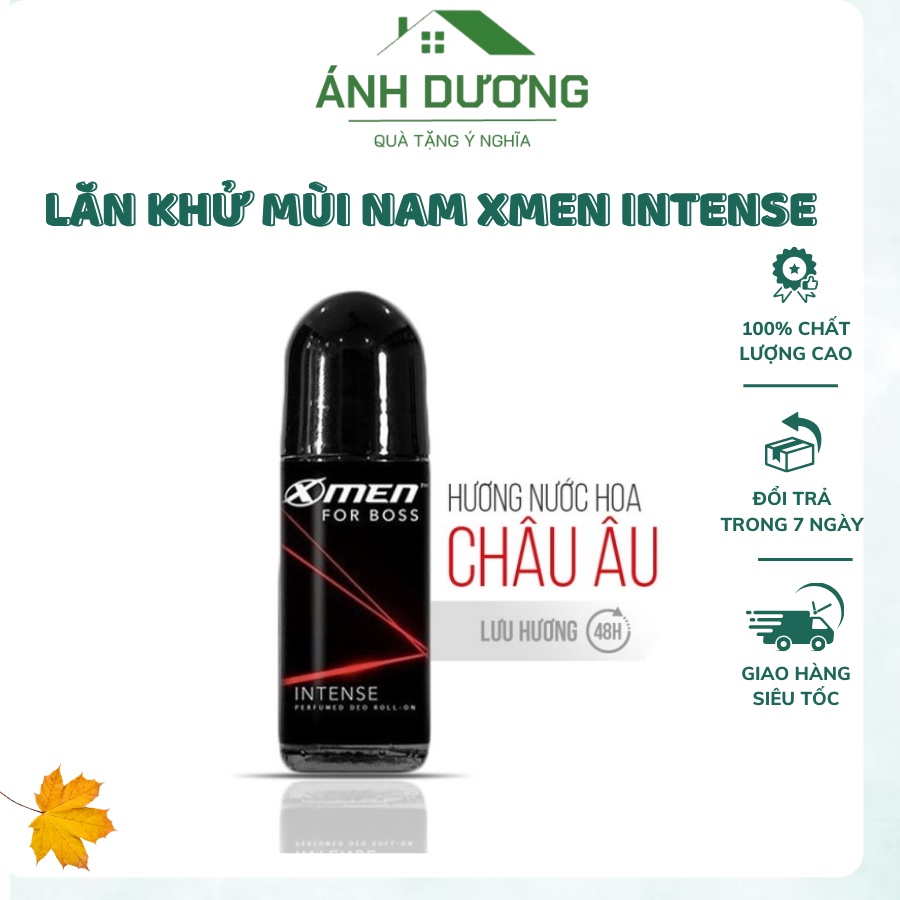 Lăn Khử Mùi X-Men for Boss Intense 40ML, FIRE 40ML, WOOD 40Ml