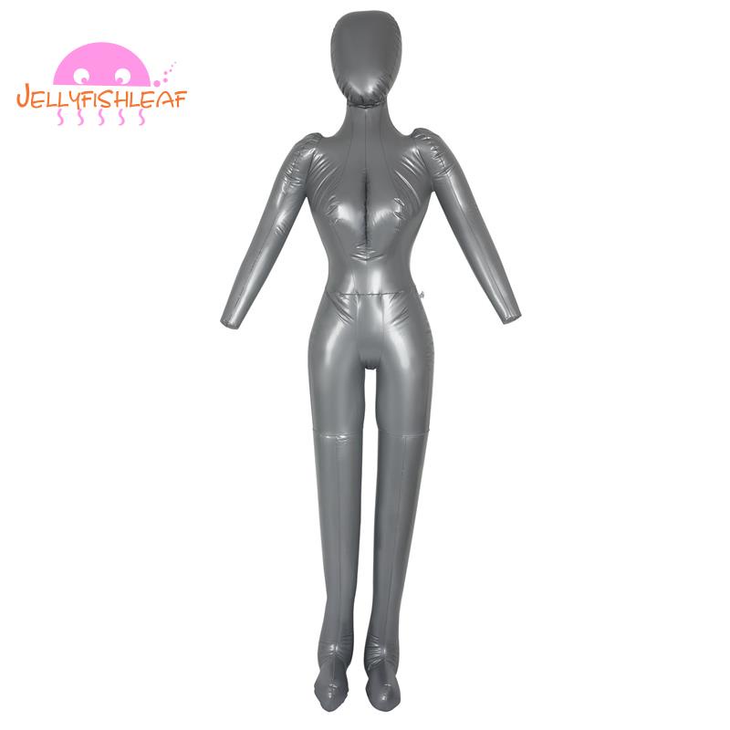 🔥Mô Hình Cơ Thể Phụ Nữ Bơm Hơi Toàn Thân Với Cánh Tay Ma Nơ Canh Trưng Bày Cửa Sổ