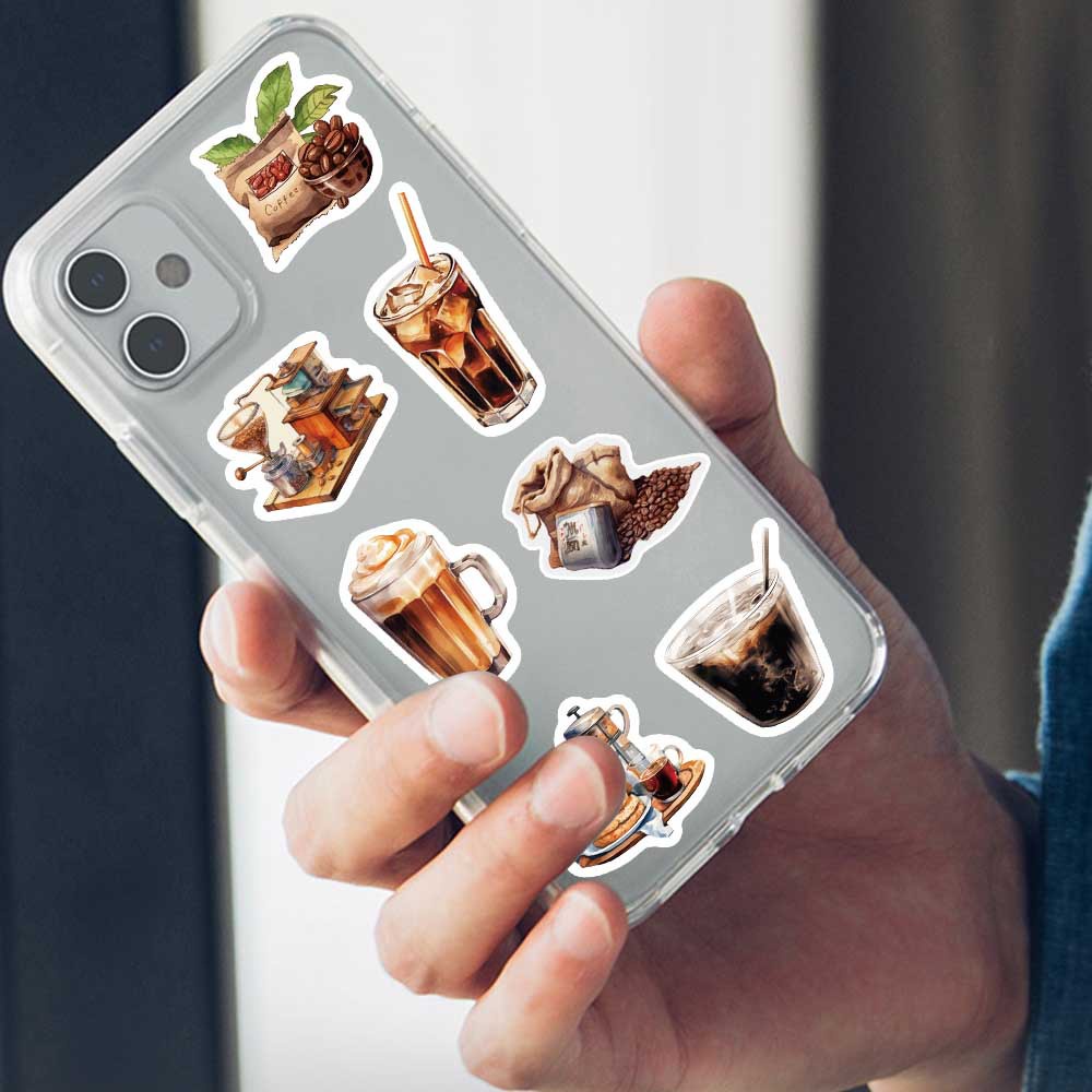 50 Miếng Dán Hoạt Hình Trang Trí Mũ Bảo Hiểm / Bút Chì