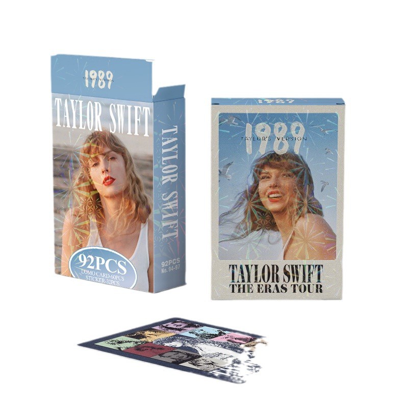 Taylor Swift Photocard Lomo Card Postcard Stickers 92pcs/box