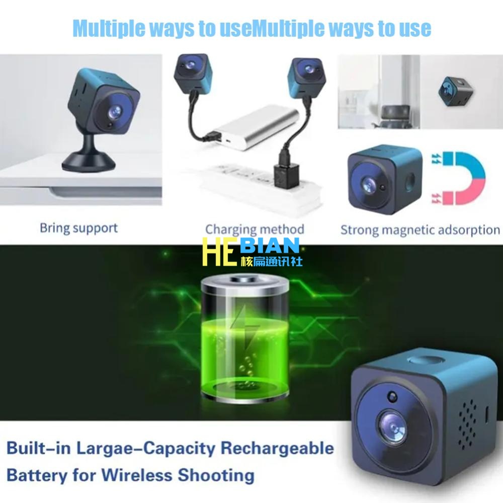 Camera An Ninh Không Dây goodcam f7v9 as02 Tầm Nhìn Ban Đêm Kết Nối wifi