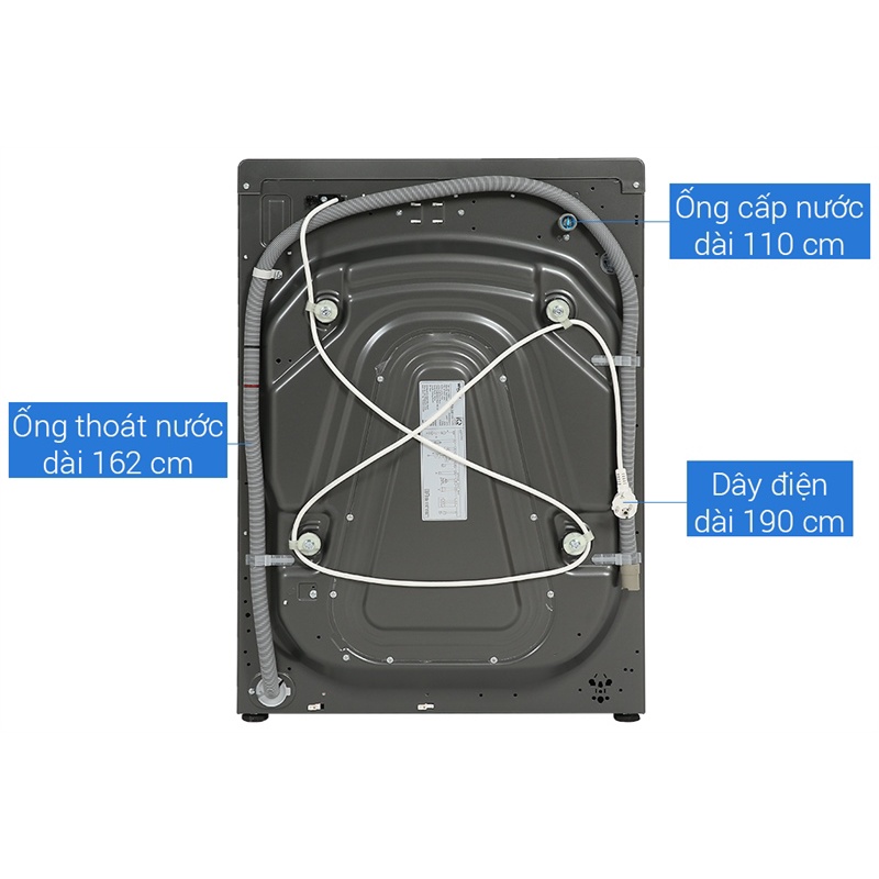 Máy giặt Whirlpool FreshCare Inverter 8 kg FWEB8002FG 2022