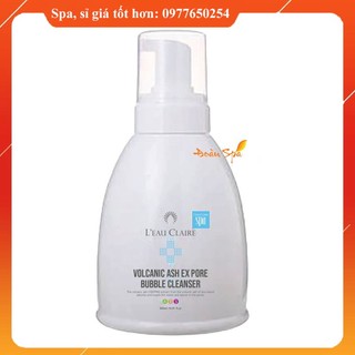 Sữa Rửa Mặt Dạng Bọt Chiết Xuất Tro Núi Lửa Leau Claire – Volcanic AshEx Pore Bubble Cleanser