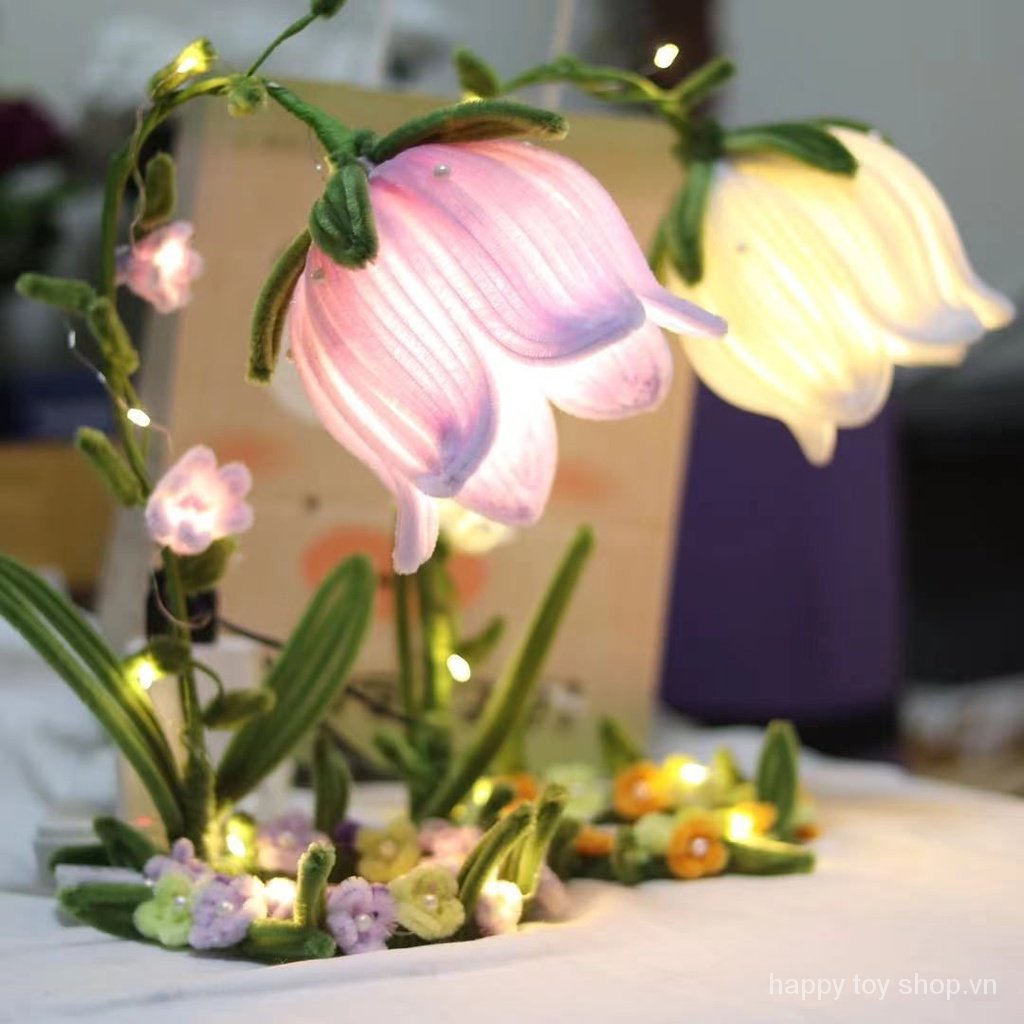 Lily of the valley Lồng Đèn Xoắn Làm Thủ Công diy Làm Quà Tặng Sinh Nhật Bạn Gái Sáng Tạo Trang Trí