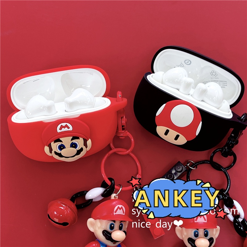 For UGREEN HiTune T6 T3 Case Earphone Protective Cover Anti-fall Soft Silicone Wireless Bluetooth Earbuds Carrying