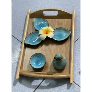 Khay gỗ đựng đồ spa, trang trí NTC