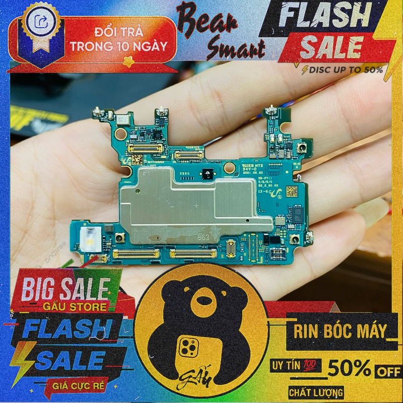 Main Samsung Z Flip 3 5G (SM - F711B) Đã Test Full Chức Năng / Main Rin Bóc Máy / Bo Mạch / Mainboar