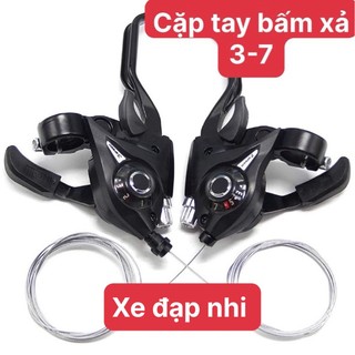 tay bấm xả 3-7 shimano                                                 .