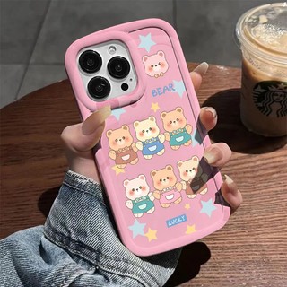 Ốp Điện Thoại Chống Sốc In Hình Gấu Cho IPhone 11 1213 Pro MAX X XR XS MAX SE 7 Plus 8 Plus 14 15 Pro