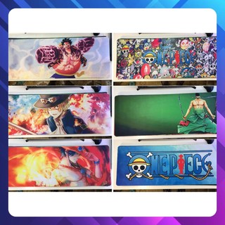 Lót chuột chuyên game Size Lớn One piece Đảo hải tặc 80x30 90x40