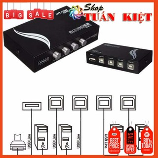Bộ Chia Máy In 1 Ra 4 Cổng (Dùng Cho 4 Máy Tính)