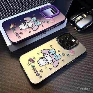 Ốp Điện Thoại Dẻo Họa Tiết Hoa Xinh Xắn Thời Trang Cho iPhone14promax 13 15promax 12 / 11 SJUA 15