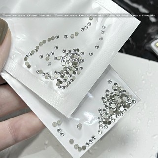 Đá Sw4rovski trắng lẻ size (100 viên)