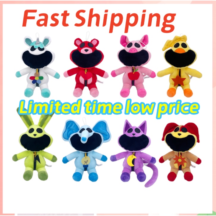 BCT Smiling Critters Plush Toy Smiling Critters Cat Smiling Critters Đồ