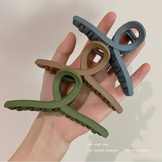 Kẹp tóc hình cá mập màu trơn phong cách hàn quốc thời trang cho nữ