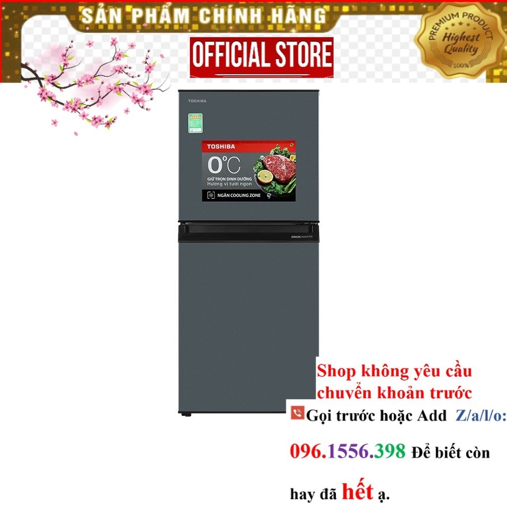 Tủ lạnh Toshiba Inverter 180 lít GR-RT234WE-PMV(52) |P&G