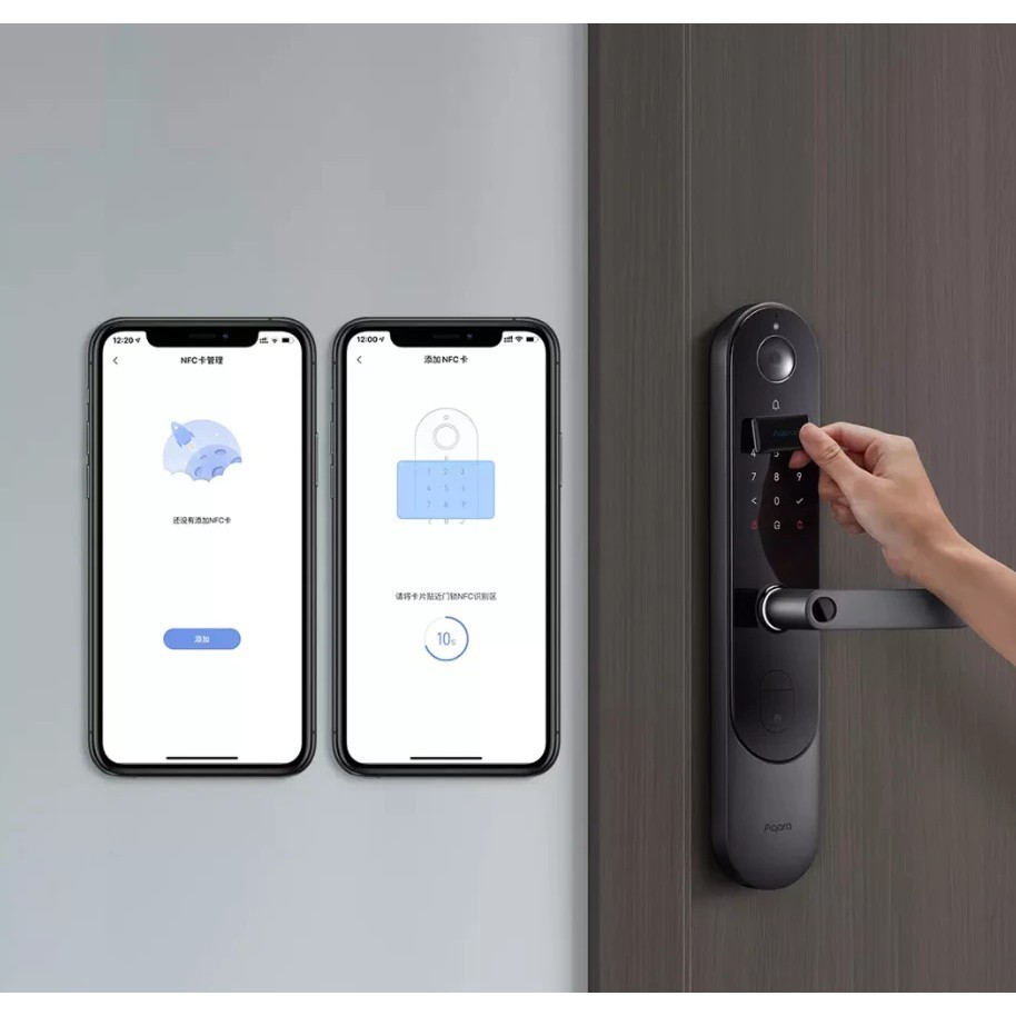 Thẻ NFC Aqara Dành Cho Khóa Thông Minh Aqara/Xiaomi - Thẻ NFC Với Công Nghệ EAL5 Chống Sao Chép Thẻ 