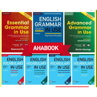 Aha - Sách - Advanced Essential English Grammar in use - Vocabulary in use - Tái bản -(tặng audio,PDF)