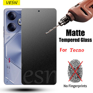  Kính cường lực chống vân tay mồ hôi màu nhám Cho Tecno Pop 9 8 7 Pova 6 Neo 5 4 Pro 4G 5G 2025 