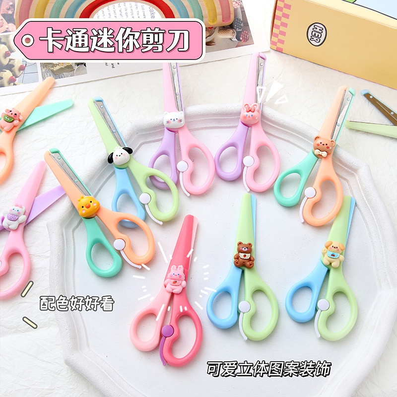Dễ Thương Kéo Cắt Giấy Thủ Công Hình Hoạt Hình Đáng Yêu