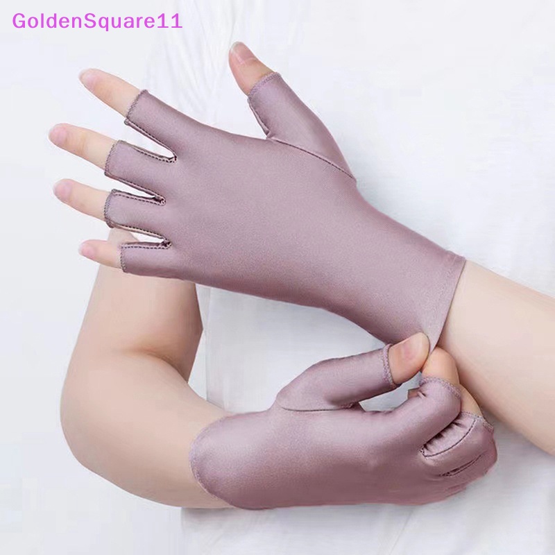 1 Đôi Găng Tay Vàng Chống Tia uv Bảo Vệ Ngón Tay vn