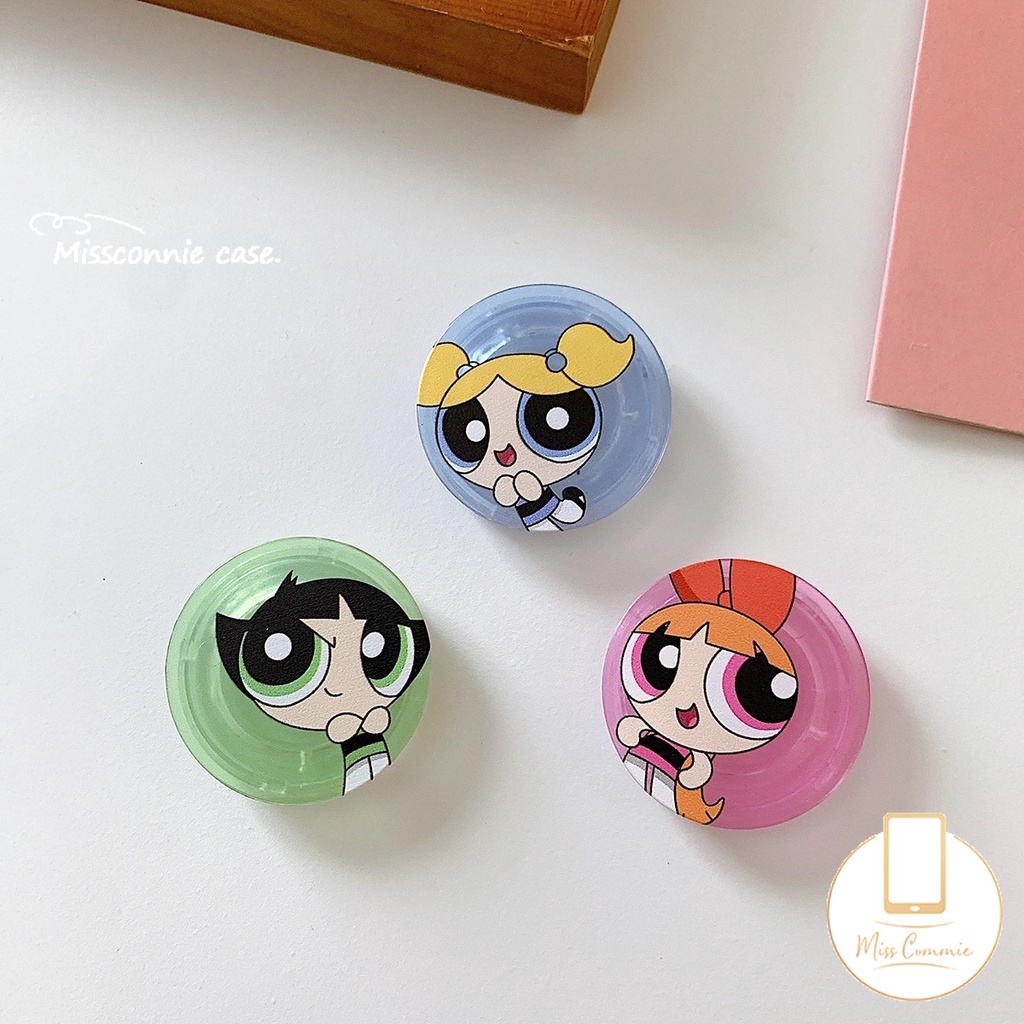 Giá Đỡ Điện Thoại Dạng Nhẫn Đeo Tay Hình Gấu Hoạt Hình Dễ Thương Phong Cách Hàn Quốc