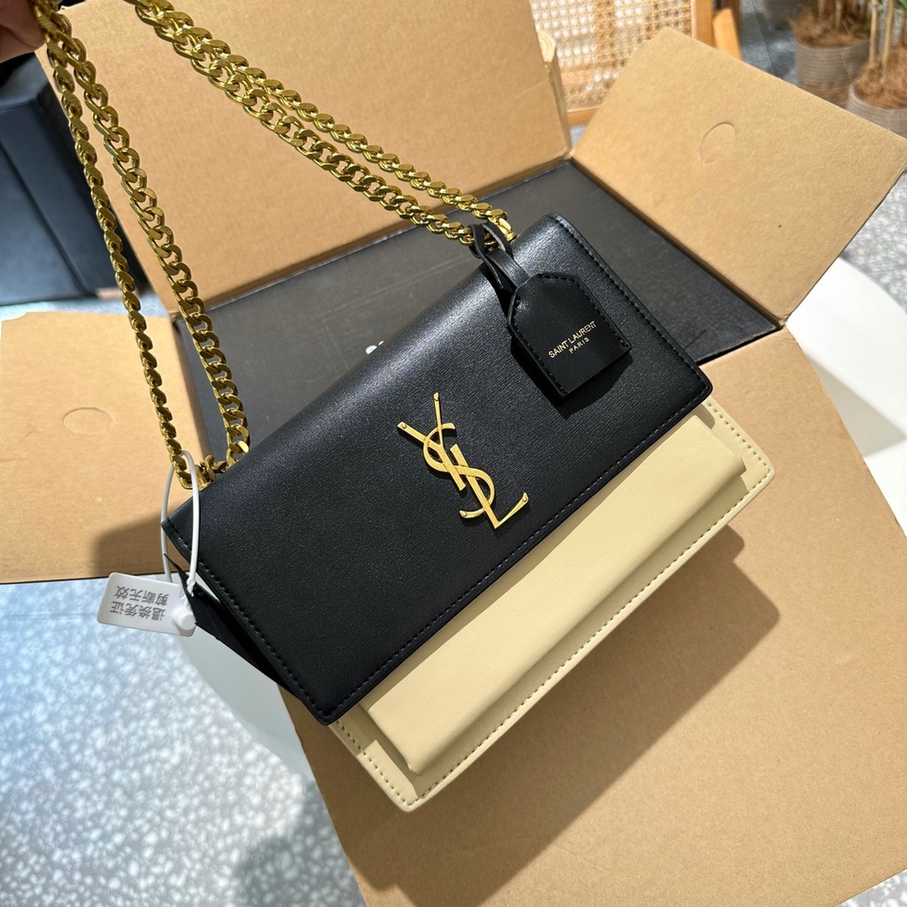 Y sunset Túi Xách messenger Đeo Vai Có Hộp Thời Trang Cho Nữ