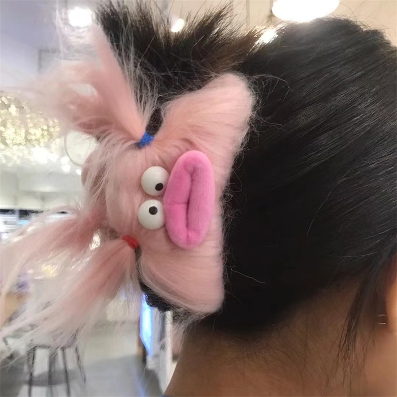 Sanfu Băng Đô Cài Tóc Hình Búp Bê Xấu Xí Dễ Thương