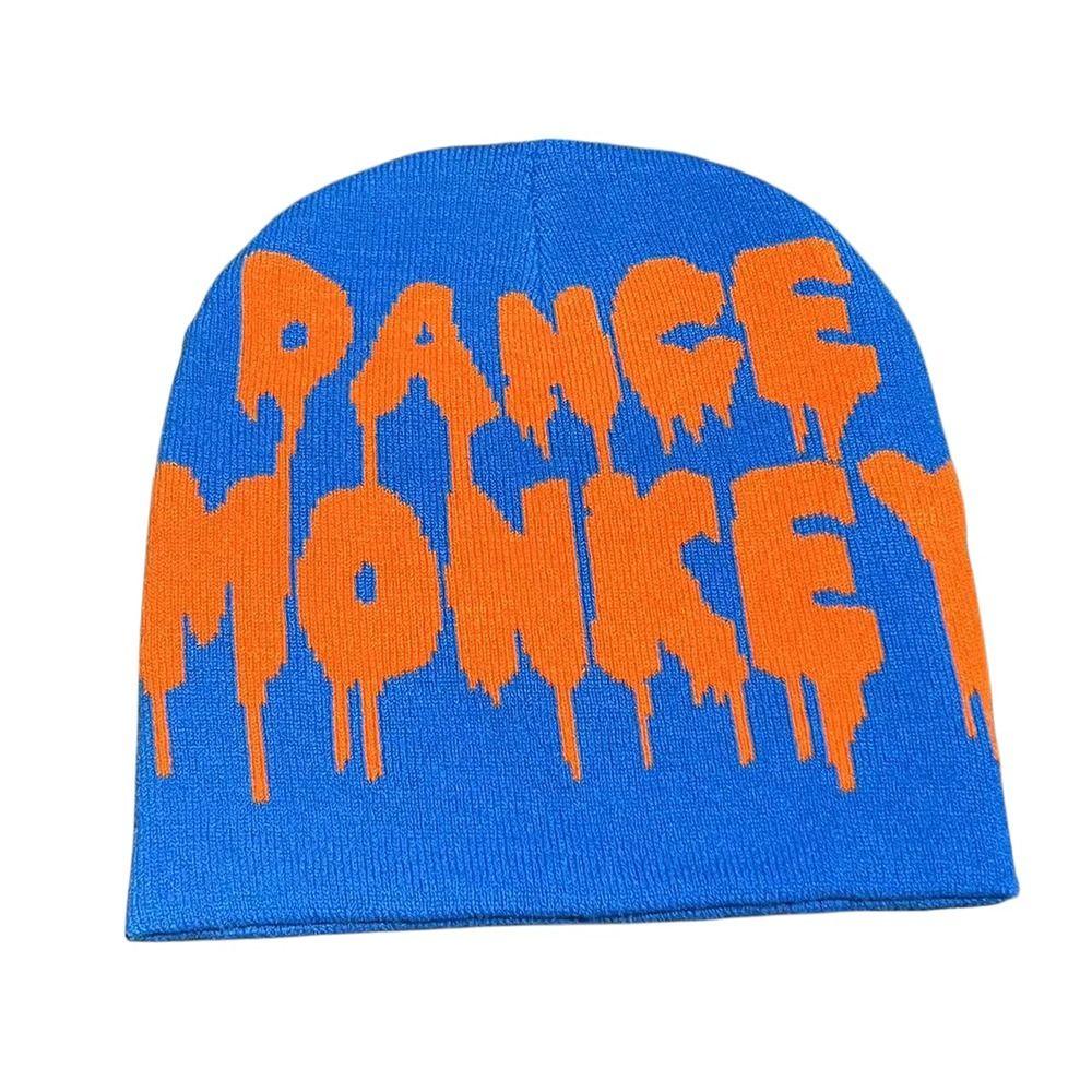 Karen Mũ beanie Dệt Kim y2k In Chữ Thời Trang Ấm Áp