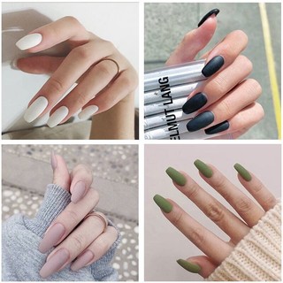 Hộp 24 móng tay giả mờmóng giả móng giả dài
