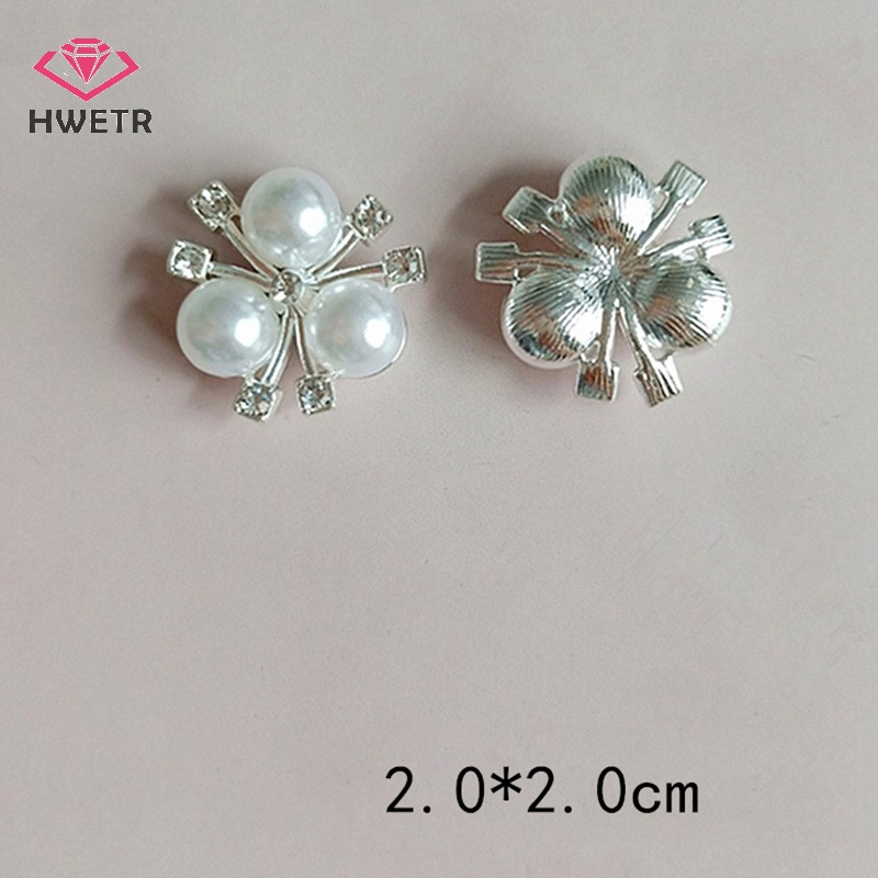 Hwtr 1 Mặt Dây Chuyền Hợp Kim Hình Hoa Ngọc Trai Vàng Thời Trang Mới
