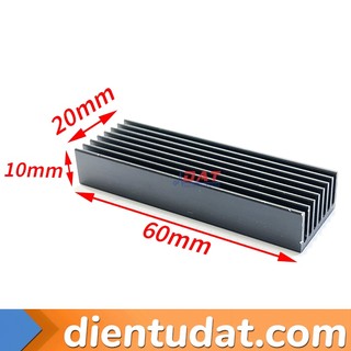 Nhôm tản nhiệt đen 6010mm