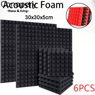 Conopery Bộ 6 Miếng Đệm Xốp Cách Âm Cách Âm Bảo Vệ Tường ktv