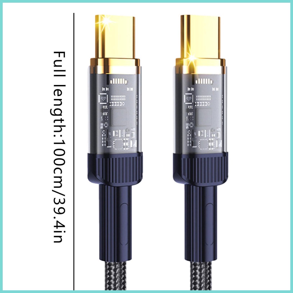 Dây Cáp Sạc Nhanh type c 5a 100w Bằng nylon Đa Năng Cho Máy Tính Bảng