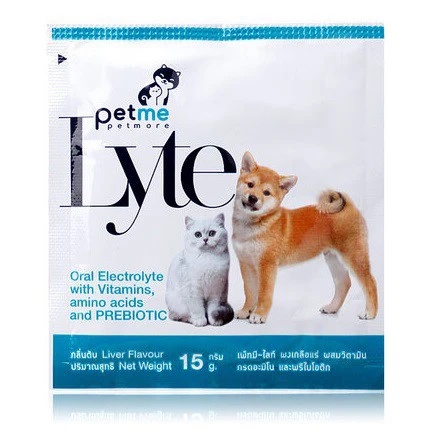 Petme LYTE - PREBIOTIC - Men Tiêu Hoá, Bổ Sung Điện Giải Cho Chó Mèo